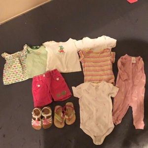 Gymboree baby girls 6-12 months lot.